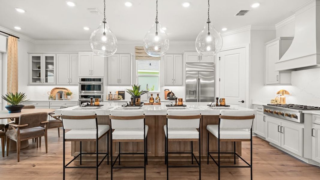 Representative furnished interior of a home built from the Pallazio II by Taylor Morrison in Astor Creek Golf and Country Club, Port St. Lucie (Image 5).