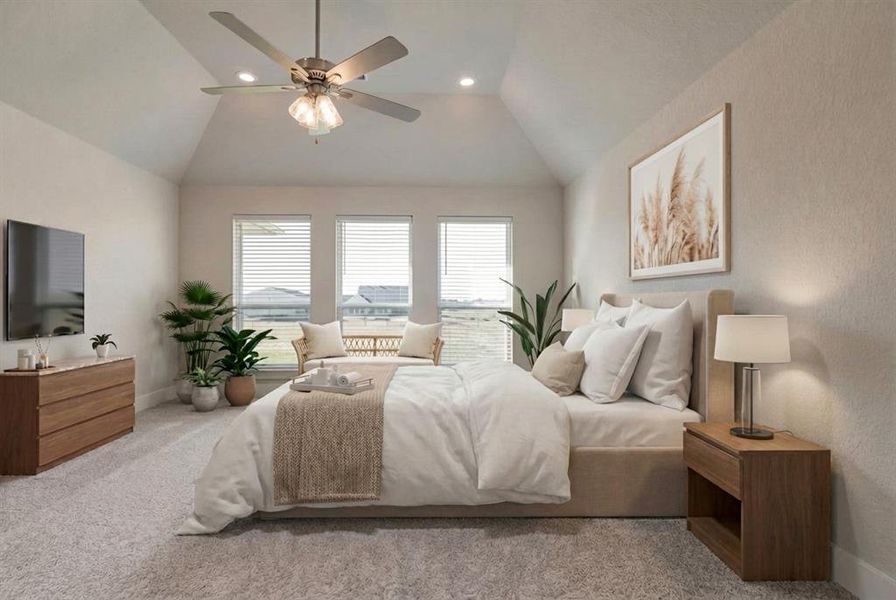 Furnished interior view inside a new home in , Reno (Image 17). Furnished interior view inside a new home in , Reno (Image 17).
