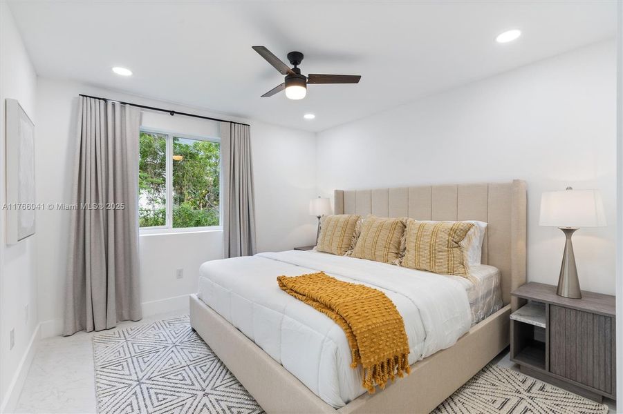 Furnished interior view inside a new home in , Fort Lauderdale (Image 2).