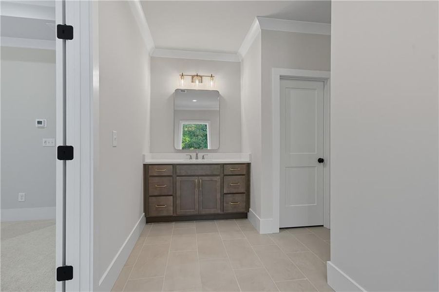 Furnished interior view inside a new home in , Canton (Image 9).