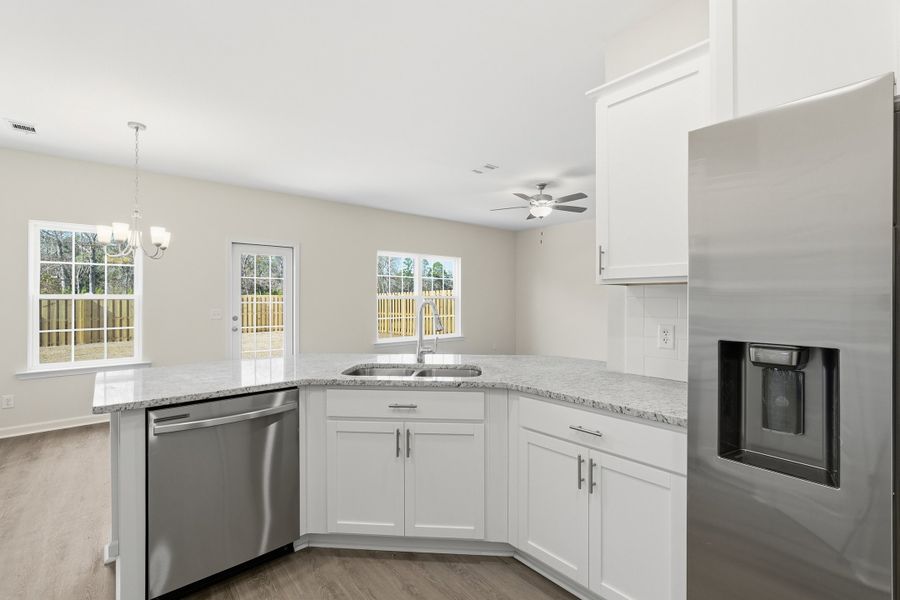 Representative furnished interior of a home built from the The Stacy by RTS Homes in Lakeside at Fifteen West, Hinesville (Image 8).