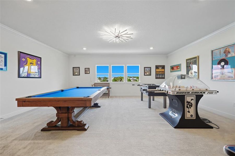 Furnished interior view inside a new home in , Orlando (Image 23).