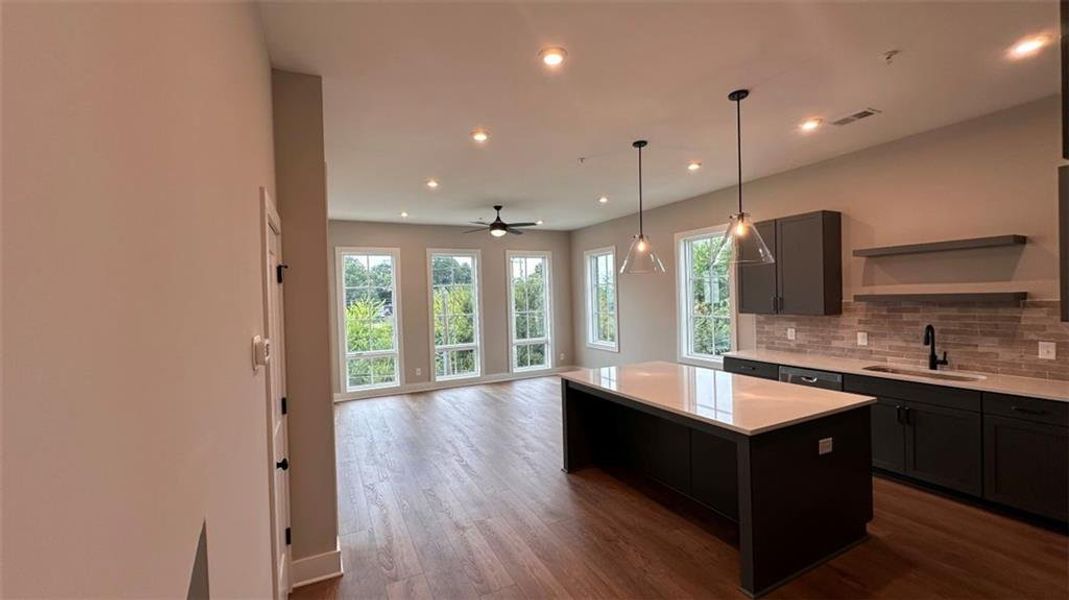 Furnished interior view inside a new home in , Atlanta (Image 5).