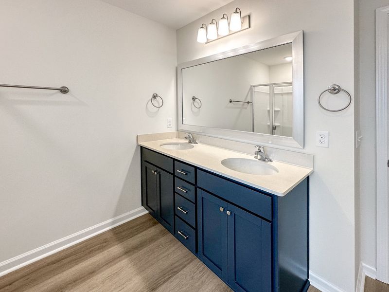 Furnished interior view inside a new home in Grand Reserve, Hinesville (Image 10).