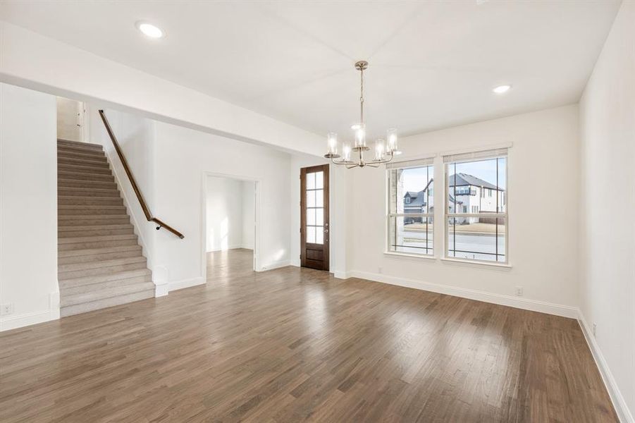 Spacious, unfurnished interior of a new home in Wildflower Ranch 60-65, Fort Worth (Image 21).