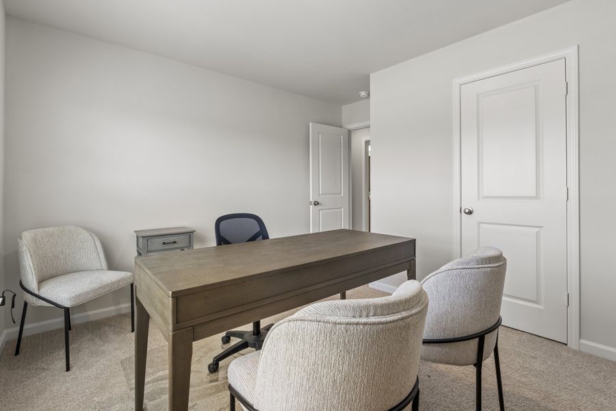 Furnished interior view inside a new home in South Lake Commons, Lexington (Image 24).