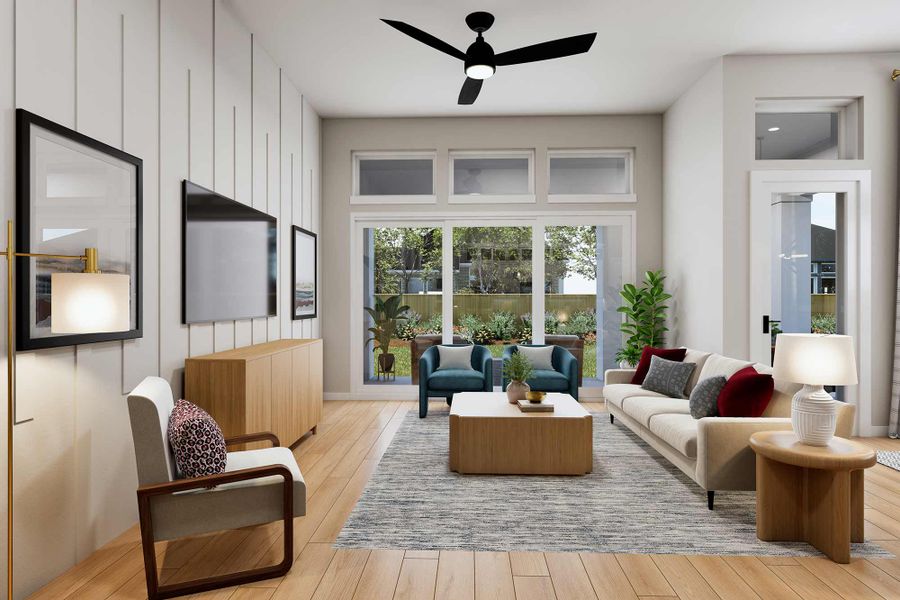 The Ancrum - Optional Sliding Glass Door