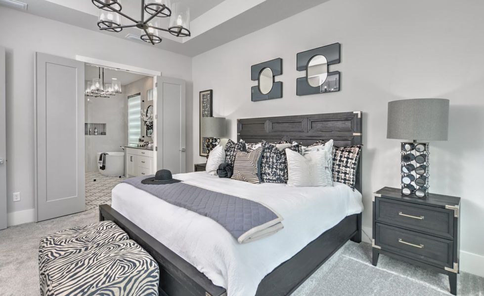 Furnished interior view inside a new home in Mosaic, Daytona Beach (Image 16).