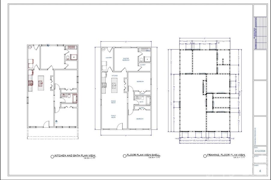 2D floor plan layout of this home in , Jefferson, SC (Image 4).