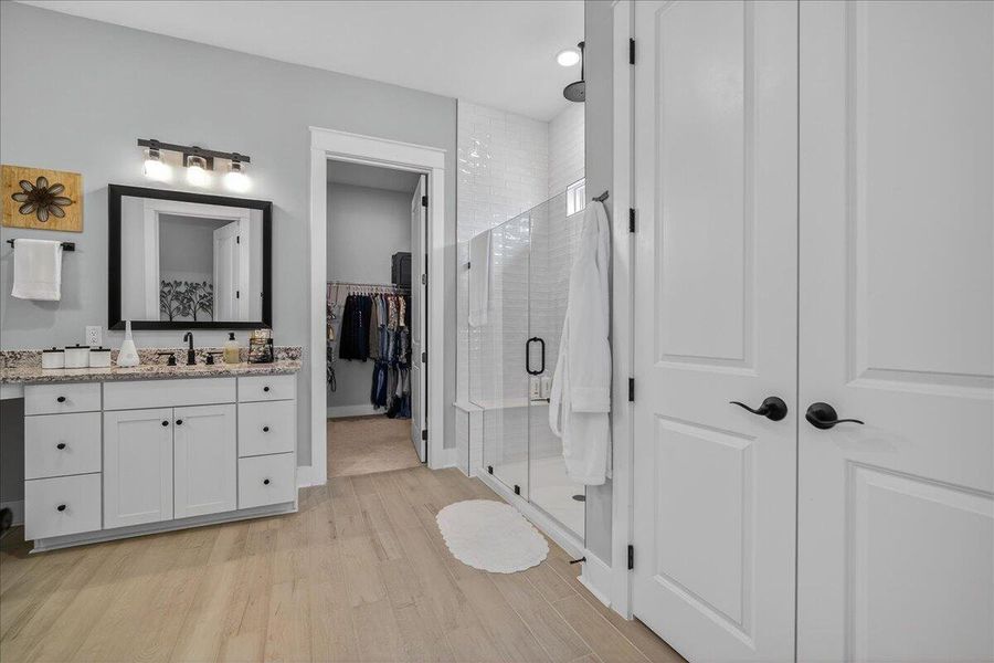 Furnished interior view inside a new home in , Summerville (Image 61).