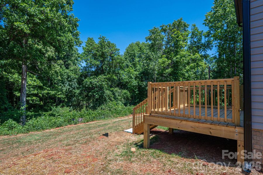 Exterior details and patio area of a home in , Lincolnton (Image 14).