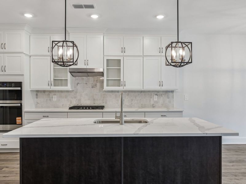 Furnished interior view inside a new home in Station Hill - Estate Series, Franklin (Image 3).