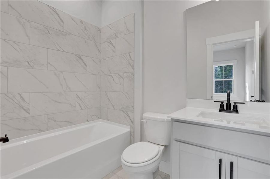 Furnished interior view inside a new home in , Roswell (Image 16).