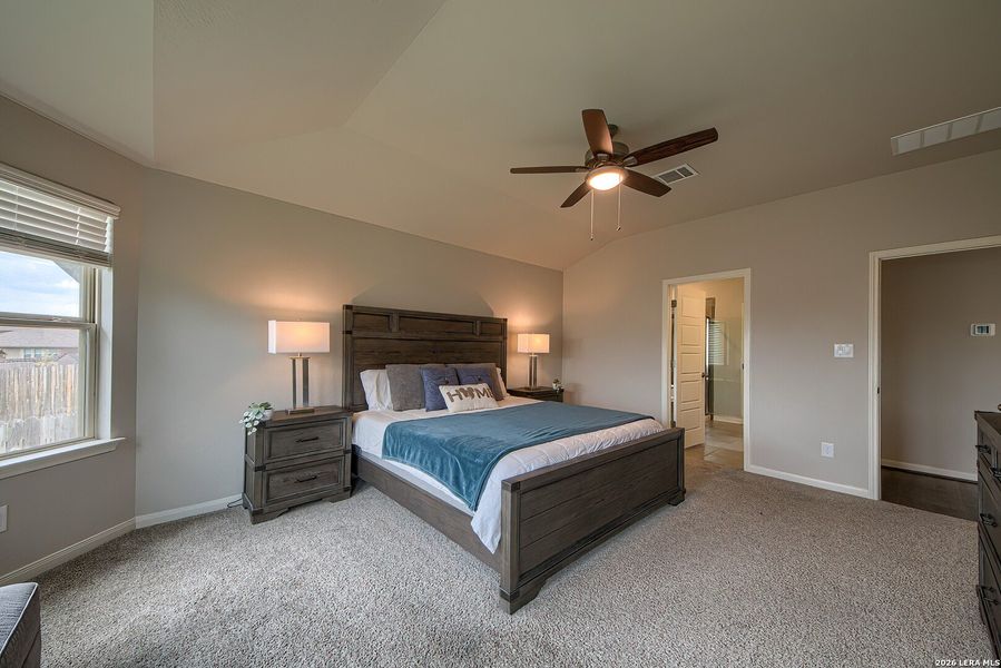 Furnished interior view inside a new home in Arcadia Ridge - Classic Series, San Antonio (Image 9).