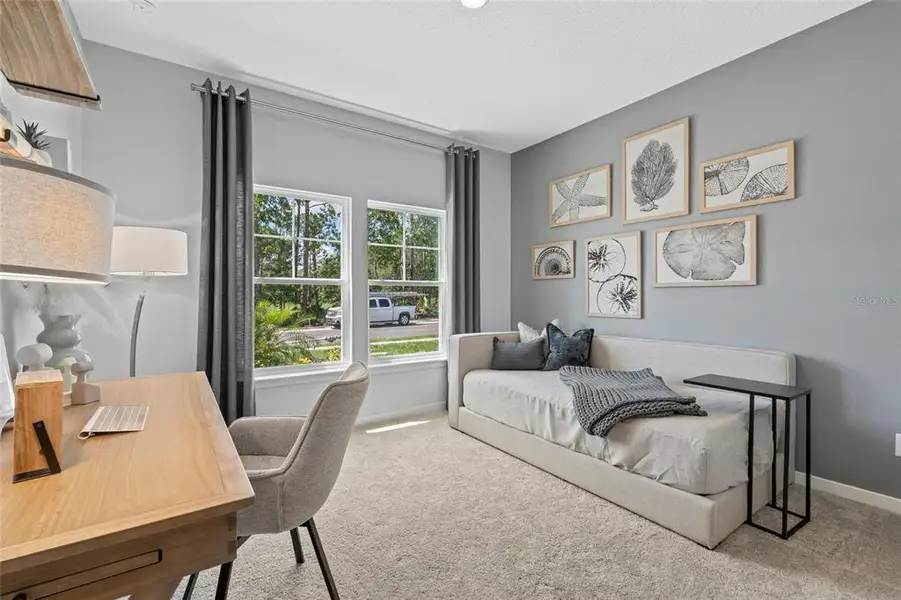 Furnished interior view inside a new home in The Magnolia Series at Reserve East, Flagler Beach (Image 11).
