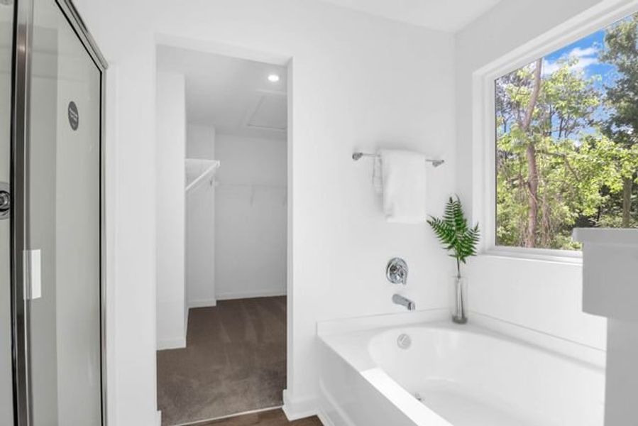 Representative furnished interior of a home built from the Kane by True Homes in Harpers Landing, Walkertown (Image 14).