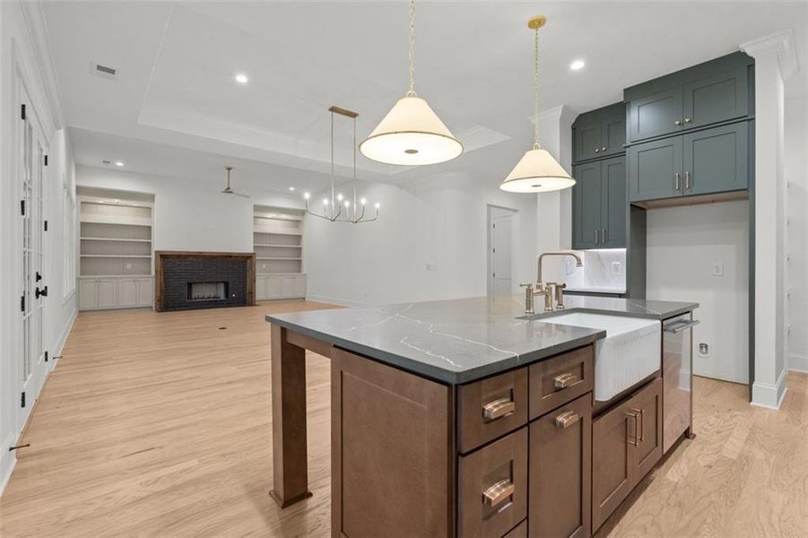 Furnished interior view inside a new home in , Woodstock (Image 13).