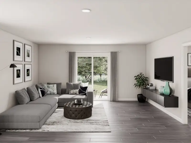 Furnished interior view inside a new home in Highland Forest, Gilmer (Image 14). Furnished interior view inside a new home in Highland Forest, Gilmer (Image 14).