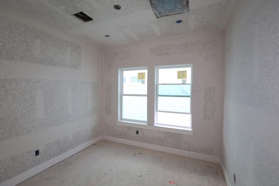 In-progress construction of a new home in Two Step Farm 35', Montgomery, TX (Image 15).