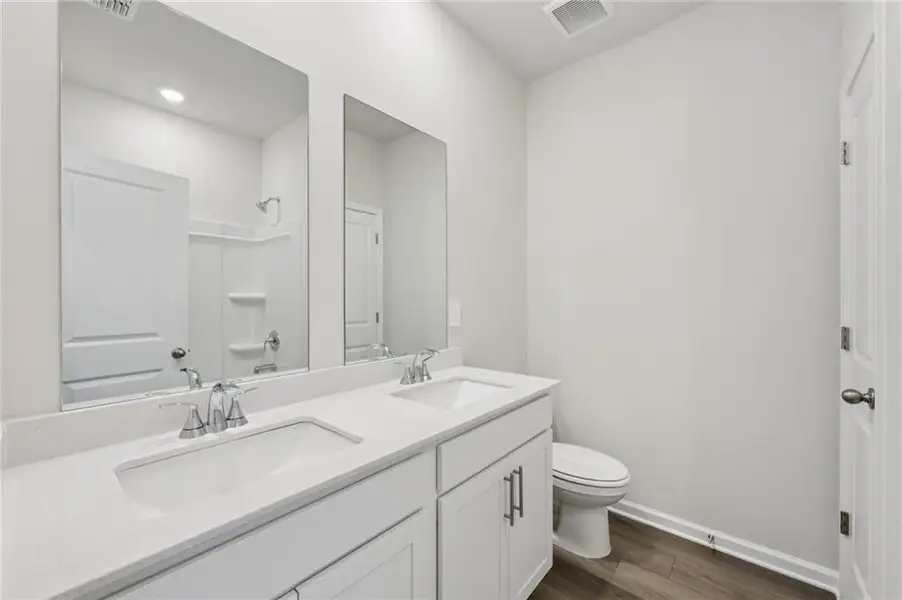 Furnished interior view inside a new home in Parkside at Grayson, Grayson (Image 12). Furnished interior view inside a new home in Parkside at Grayson, Grayson (Image 12).