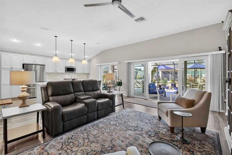 Furnished interior view inside a new home in , The Villages (Image 12). Furnished interior view inside a new home in , The Villages (Image 12).