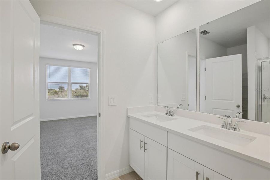 Furnished interior view inside a new home in Hamilton Bluff - Signature Series, Lake Hamilton (Image 13).