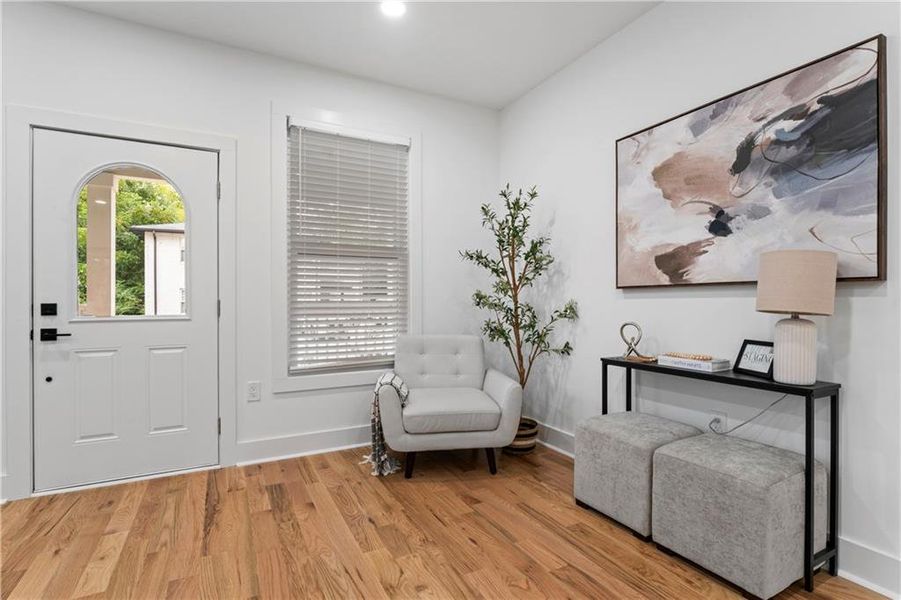 Furnished interior view inside a new home in , Atlanta (Image 3). Furnished interior view inside a new home in , Atlanta (Image 3).