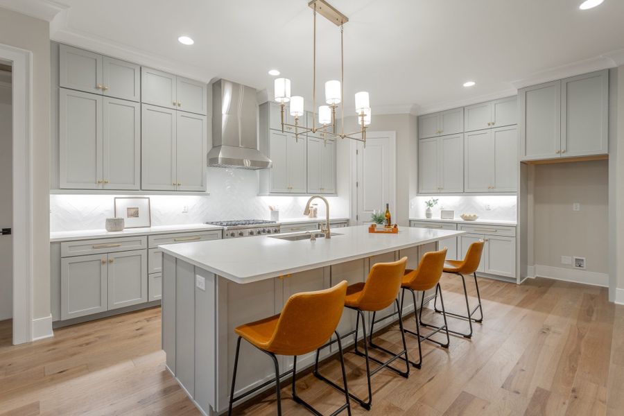 Representative furnished interior of a home built from the Winterbrook A by Riverstone Construction, LLC in River Gorge Ranch, River Gorge Ranch (Image 17).