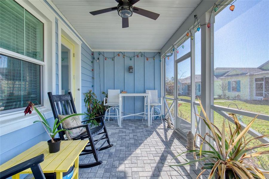 Exterior details and patio area of a home in , Daytona Beach (Image 26).