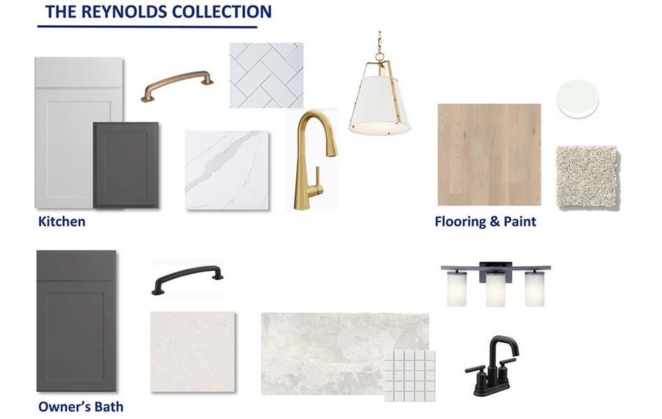 Sample of building materials used in homes in Old Mill Preserve, Dallas (Image 6).