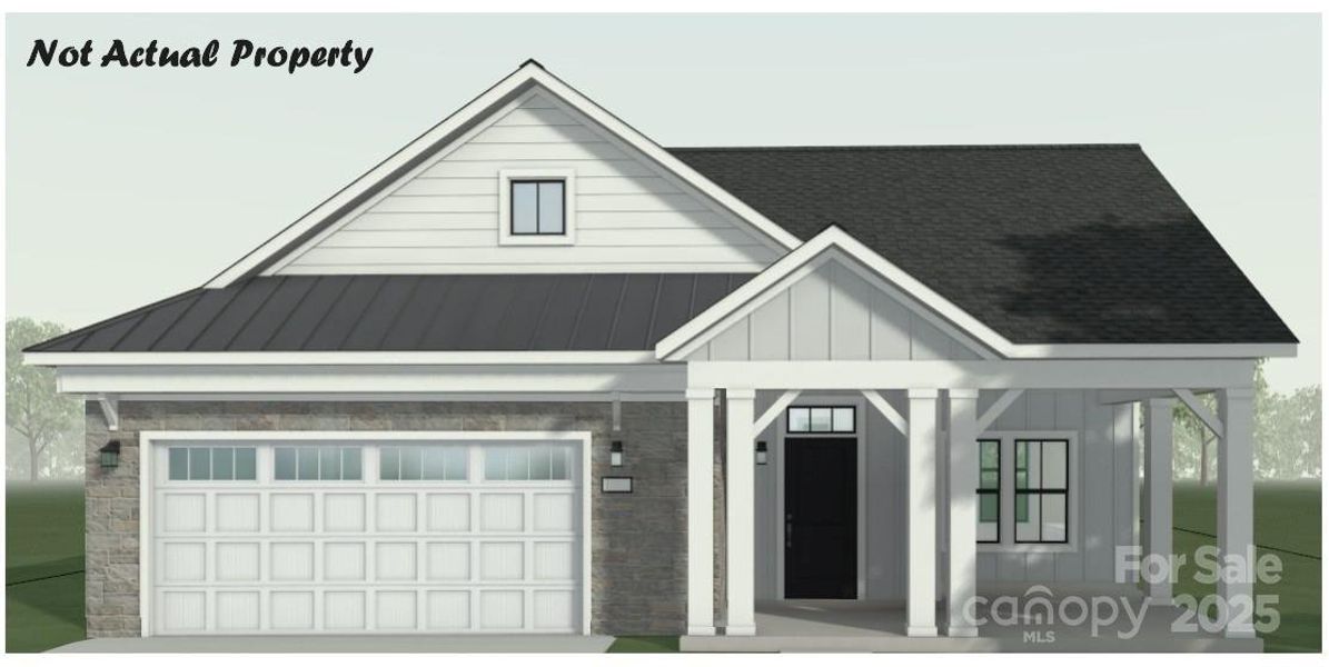Exterior rendering of this home design in , Huntersville, NC (Image 2). Exterior rendering of this home design in , Huntersville, NC (Image 2).