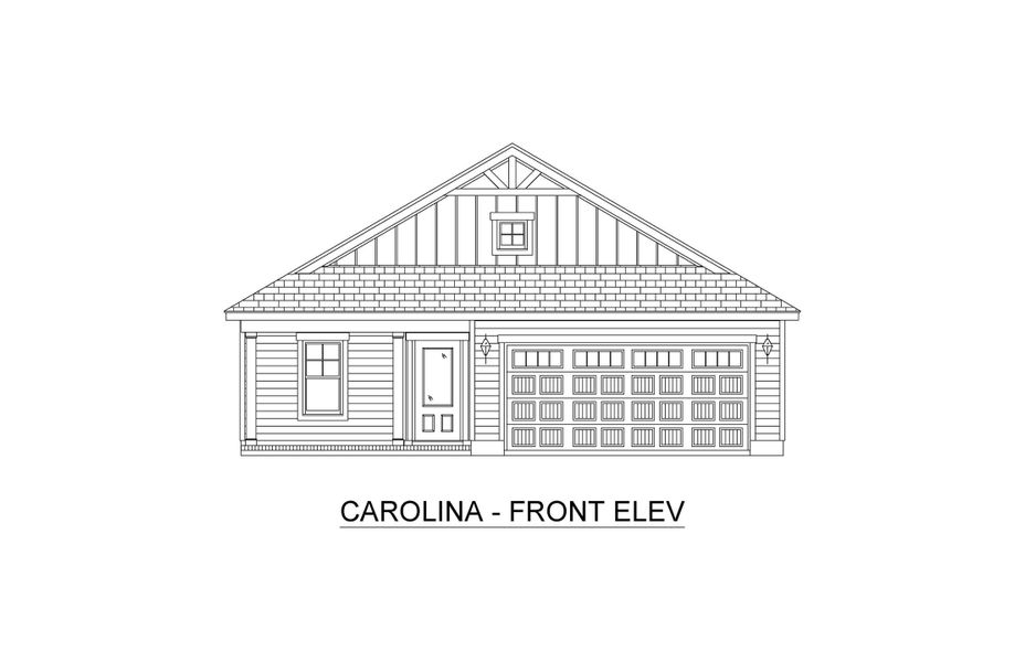 Carolina Elevation - Sand Dune