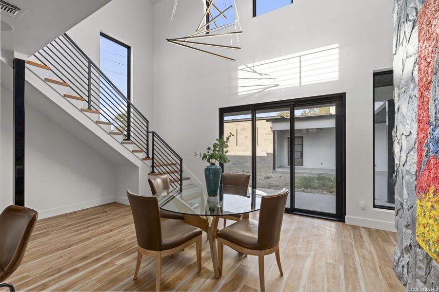 Furnished interior view inside a new home in , San Antonio (Image 15).