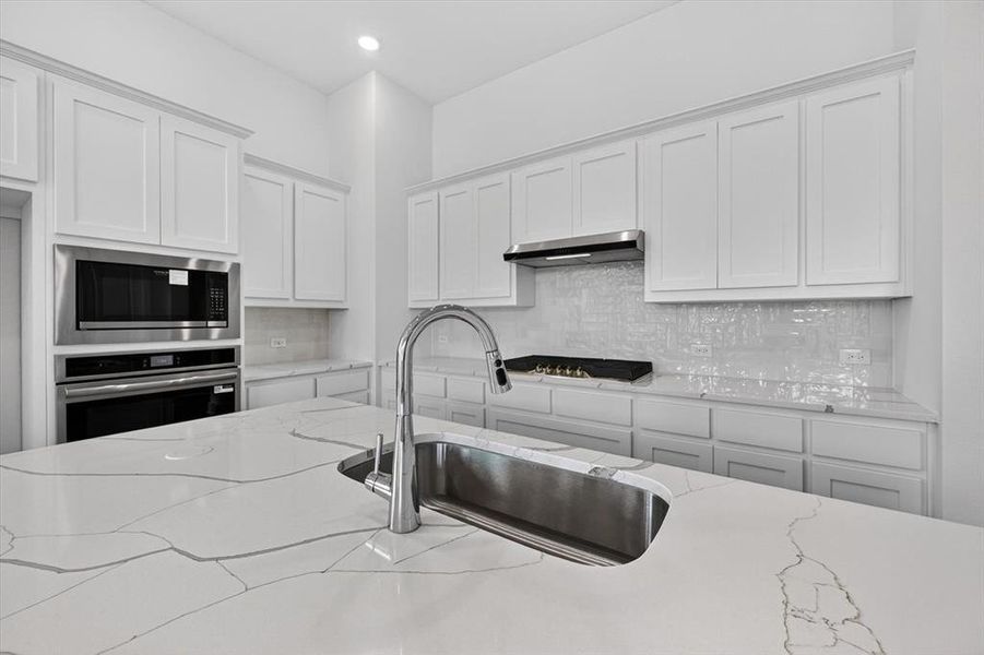 Close-up of interior finishes inside a home in Wellington, Haslet (Image 13).