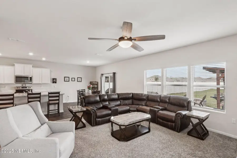 Furnished interior view inside a new home in Cross Creek Express, Green Cove Springs (Image 9).