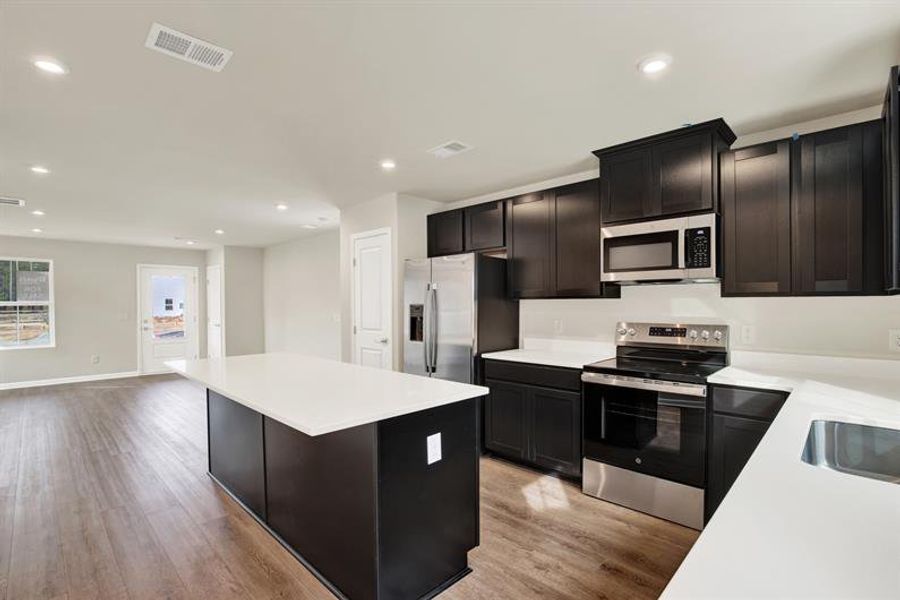 Furnished interior view inside a new home in Royal Oaks Cottages, Hardeeville (Image 8). Furnished interior view inside a new home in Royal Oaks Cottages, Hardeeville (Image 8).