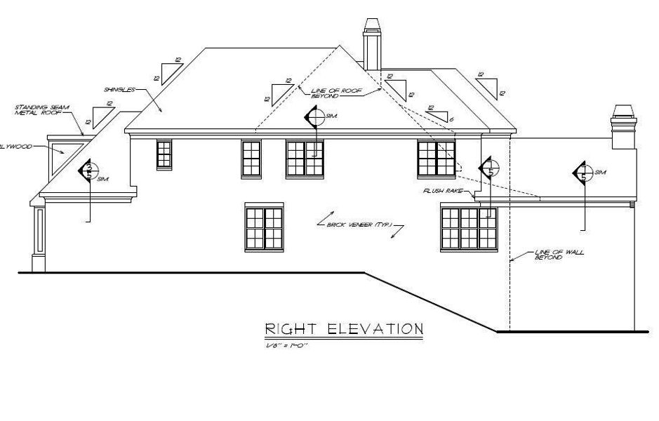 Exterior rendering of this home design in , Snellville, GA (Image 2).