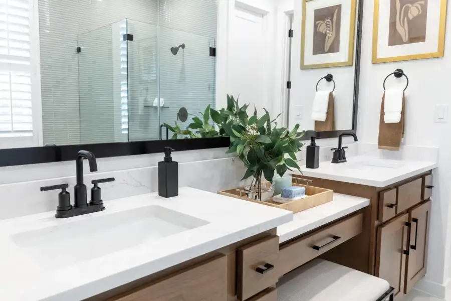Representative Primary Bathroom - some options shown