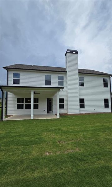 Exterior details and patio area of a home in Harmony Farms, Eatonton (Image 1). Exterior details and patio area of a home in Harmony Farms, Eatonton (Image 1).