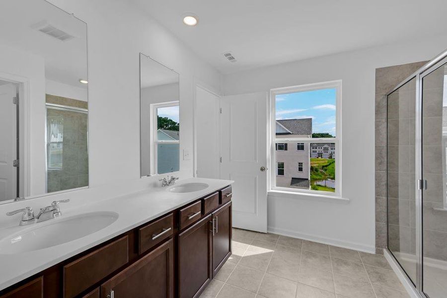Furnished interior view inside a new home in Chandler Run, Tucker (Image 9). Furnished interior view inside a new home in Chandler Run, Tucker (Image 9).