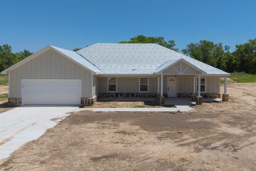 In-progress construction of a new home in , Perrin, TX (Image 9).