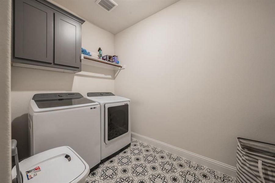 Furnished interior view inside a new home in , Little Elm (Image 23).