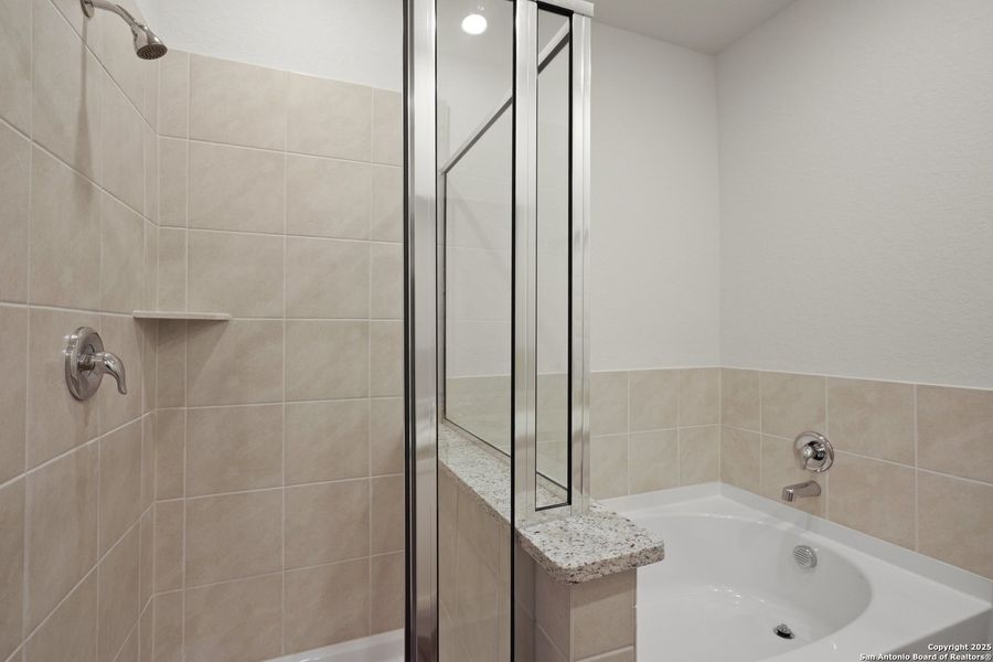 Furnished interior view inside a new home in Applewhite Meadows, San Antonio (Image 10). Furnished interior view inside a new home in Applewhite Meadows, San Antonio (Image 10).