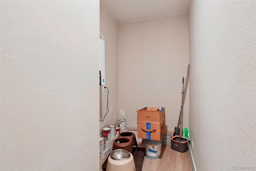 Utility closet / storage