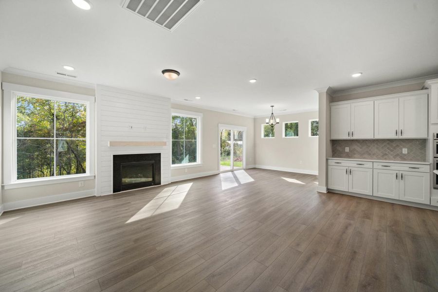 Spacious, unfurnished interior of a new home in Fiddler's Ridge, Advance (Image 24).