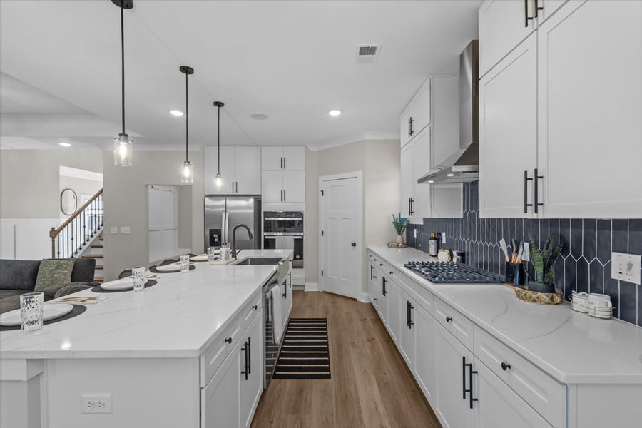 Representative furnished interior of a home built from the Audrey II by Great Southern Homes in Collins Cove, Chapin (Image 11).