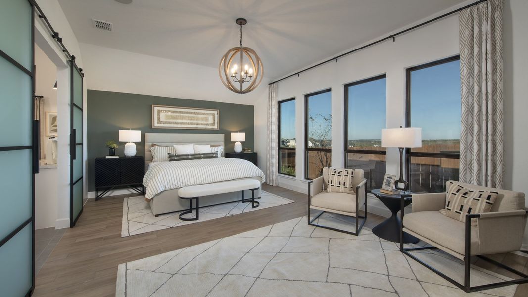 Furnished interior view inside a new home in Juniper Springs, Lockhart (Image 28). Furnished interior view inside a new home in Juniper Springs, Lockhart (Image 28).