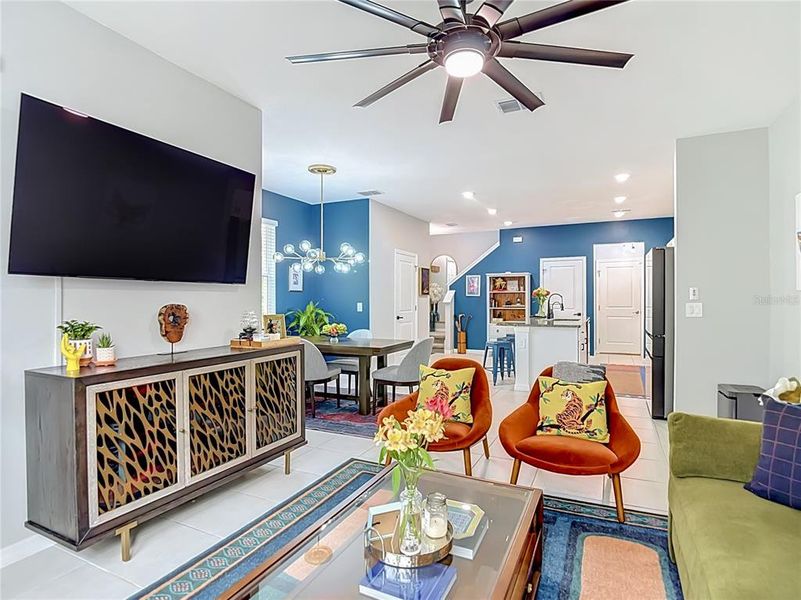 Furnished interior view inside a new home in , Tampa (Image 11).