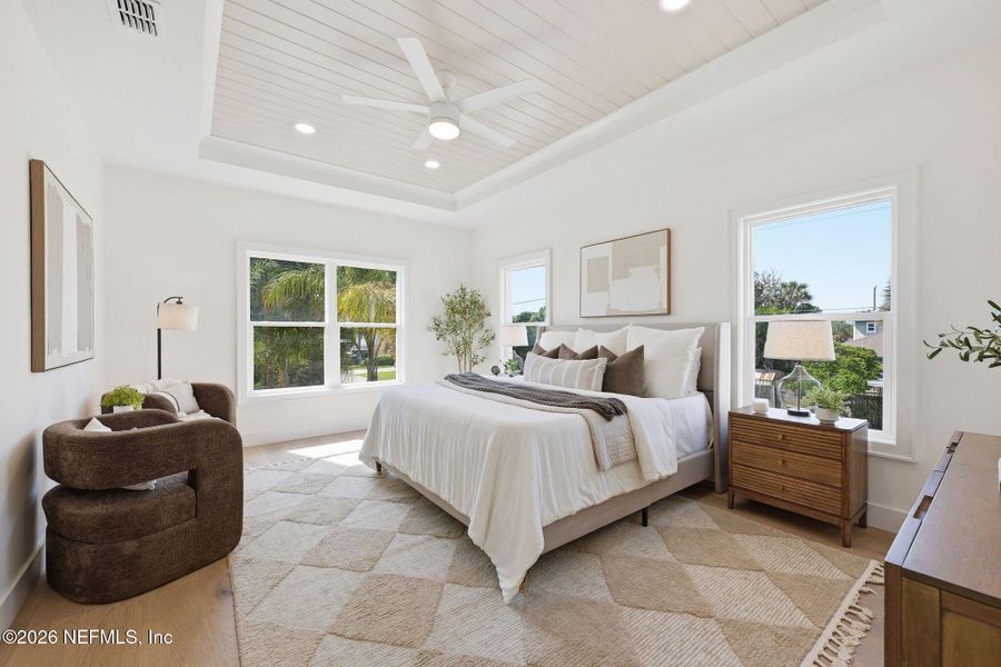 Furnished interior view inside a new home in , Jacksonville Beach (Image 16).