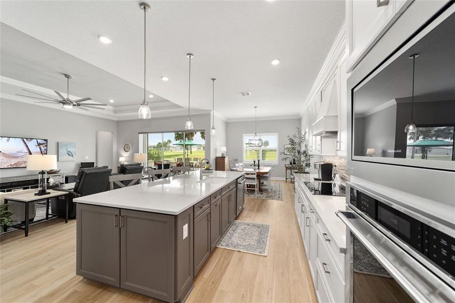 Furnished interior view inside a new home in , Ocala (Image 42).